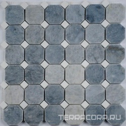 Мозаика из камня на сетке М20-371-Р ZZ 30.5x30.5