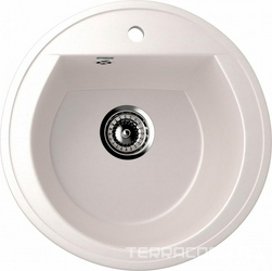 Мойка кухонная Ulgran U-103-331 белая| 50x50x19
