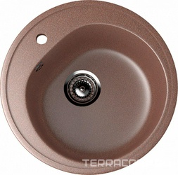 Мойка кухонная Ulgran U-101-307 терракотовый| 50x50x18