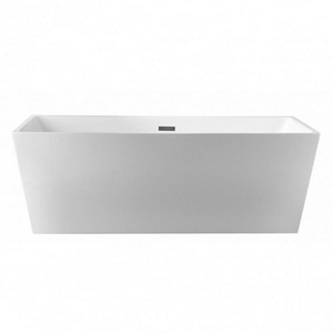 Ванна акриловая пристенная 1700х800х580мм, в комплекте слив-перелив и донный клапан, (цв.белый), Vita ZZ Swedbe vita 8826