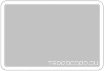 Зеркало 1200x30x800мм, реверс., с встроенным по периметру светильником и кнопочным выключателем, 12W, 220-240V, BelBagno ZZ