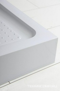 Поддон д/д 950х950h150мм, квадратный, отв.слива 90мм,(сифон крышка цв.хром, мет каркас, ножки в компл.),акрил цв.белый,BelBagno ZZ BelBagno Универсал TRAY-BB-A-95-15-W