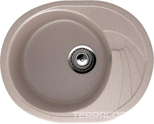 Мойка кухонная Ulgran U-403-302 песочная| 46x57x18