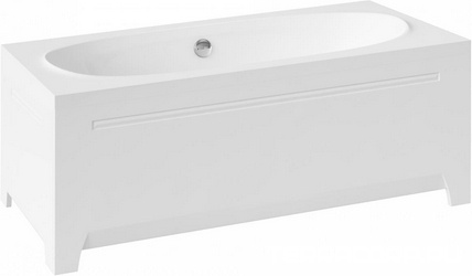 Ванна из искусственного камня Цвет и Стиль Домино 170х75, с ножками| 170x75x43