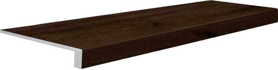 Ступени Kerama Marazzi Сальветти Ступень Евро Проходная венге обрезной (n046654)30x119,5 Коричневый, фото 4