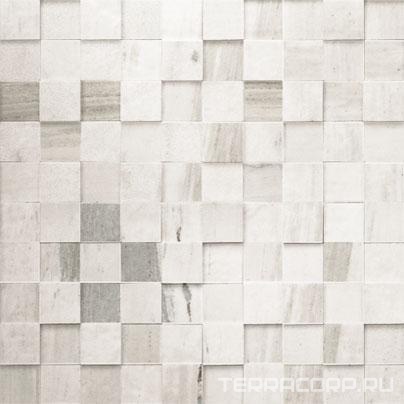 Мозаика REX I bianchi di Rex Palissandro Mos. 3D mix 3x3 30x30 Серый, фото 3