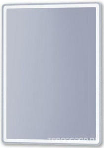 Зеркало -50 см, БЕЗ подсветки, цв.белый KL Dreja Tiny 99.9021