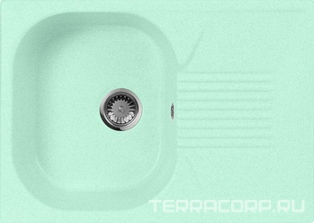 Мойка кухонная AquaGranitEx M-70 салатовая