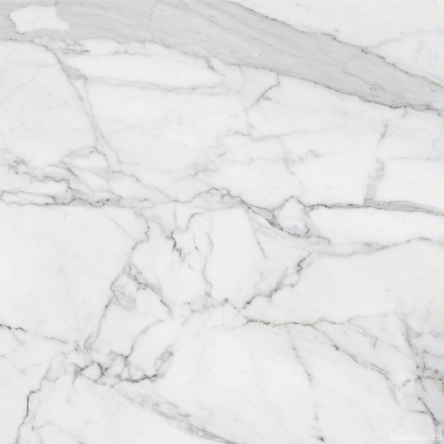 Керамогранит Kerranova Marble Trend Керамогранит K-1000/LR CARRARA 60х60 Белый, фото 4