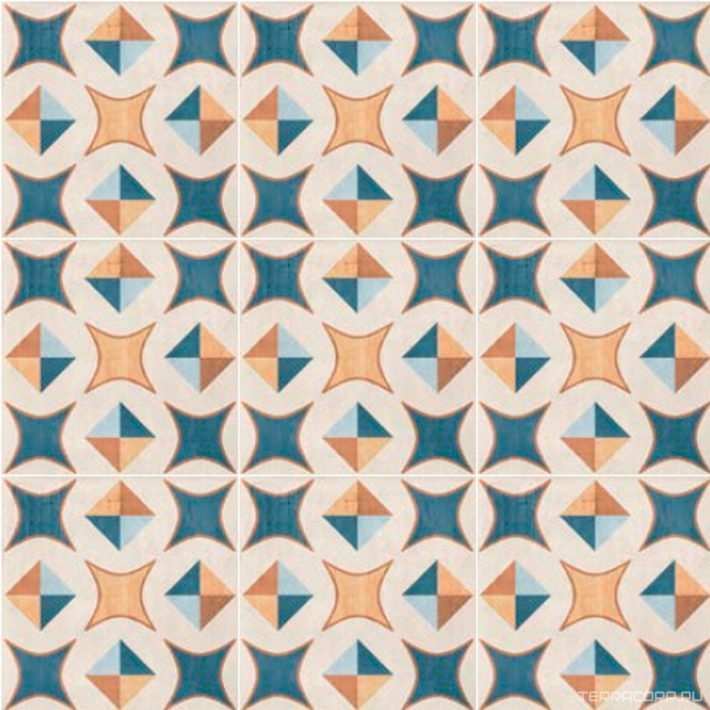 Керамогранит Sant Agostino Patchwork Colors 04 20x20 Комбинированный, фото 4