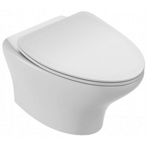 Подвесной унитаз , безободковый, БЕЗ крышки-сиденья (E20069-00) ZZ Jacob Delafon Nouvelle Vague EDJ102-00