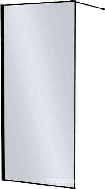 Душевая перегородка Iddis Slide SLI8BS8i23 Walk In 80x195, профиль черный, ZZ