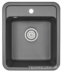 Мойка кухонная Granula Standart ST-4202 черная| 50x42x19
