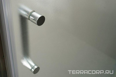 Дверь для душа, в нишу (1200-1350)хh1900мм, сдвижная, 1 дверь, 1 неподв.секция, правая/левая, (стекло рифленое Punto 5мм, фурн.цв.хром),  ZZ BelBagno Unique UNIQUE-BF-1-120/135-P-Cr