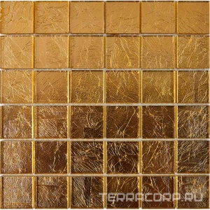 Мозаика Мастера Керамики Glass 707 из стекла (чип 48x48) 30х30 n/a 