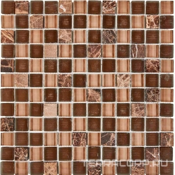 723 из мрамора и стекла (чип 23x23) 30х30