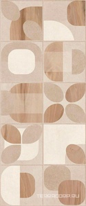 Керамическая плитка Gracia ceramica Pinto  beige wall 02 25х60 Бежевый 