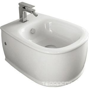 Биде подвесное 370х520мм, крепёж в компл., (цв.белый),  ZZ ArtСeram Atelier ATB001 01; 00