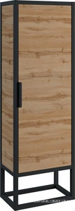 Пенал Grunge Loft подвесной, 35*90 см, цвет  Дуб вотан, ZZ 1Marka Grunge loft Ц0000007988