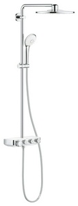 Душевая система GROHE  SmartControl 310 DUO с термостатом для душа, белая луна, ZZ Grohe Euphoria 26507LS0