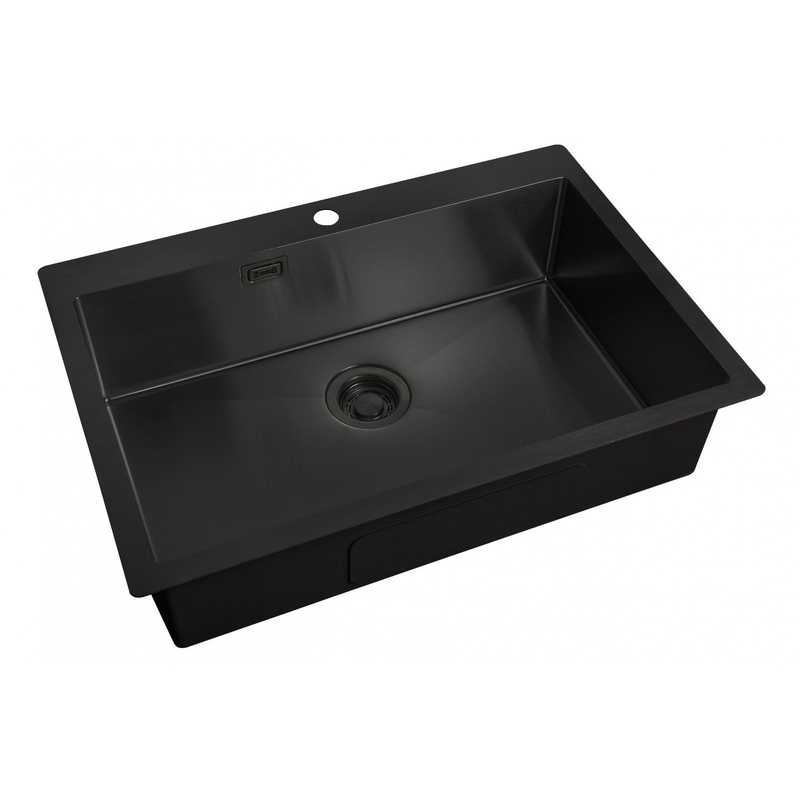 Мойка кухонная Zorg Light ZL R 750510 GRAFIT| 51x75x20