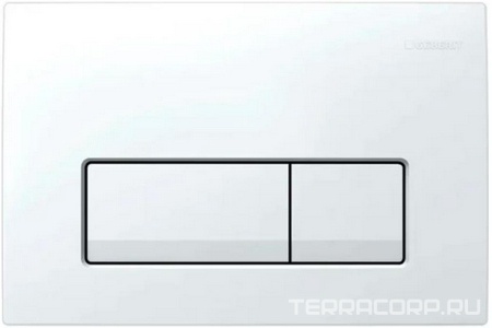Клавиша двойного смыва "50" для инсталляции , цвет альпийсий белый ZZ Geberit Delta 115.119.11.1