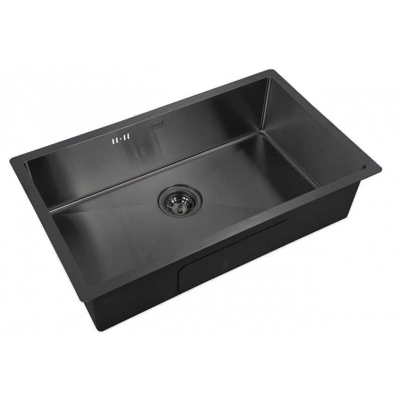 Мойка кухонная Zorg Inox PVD 7444 grafit| 44x74x20
