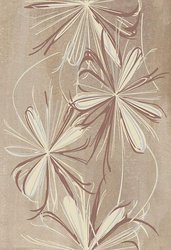 Декор SONNET BEIGE FLOWER |27.8x40.5