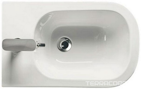 Биде подвесное 54х35см, крепёж арт.WB9N в компл., (цв.белый),  ZZ Kerasan Tribeca 512501