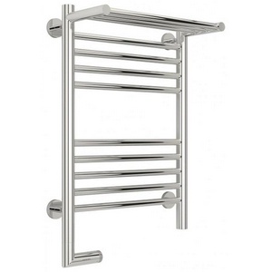 Полотенцесушитель " 2.0" 600x400 мм + полка.,  электрический, пульт управ. слева, в комплекте 4 телескоп.кроншт. цв.хром ZZ Сунержа Богема 00-5206-6040