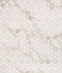 Roma Calacatta Round Mosaico RT ZZ |29.5х32.5