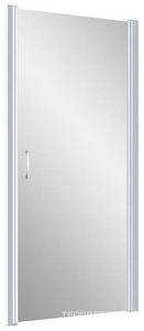 Дверь в нишу  LUX, 90*199.5 см, универсальная, профиль хром глянец., стекло прозрачное ZZ Vegas Glass EP EP LUX 90 08 01