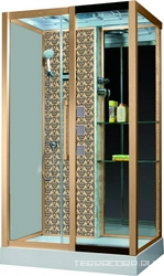 Душевая кабина Niagara Lux 7713G R золото| 120x215x82