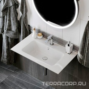 Раковина мебельная 75 см, для тумбы "" Kerama Marazzi Piano PI.wb.75