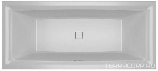 Акриловая ванна Riho Still Square Elite 180x80, L| 179x80x47