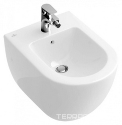 Биде подвесное Villeroy & Boch Subway 7400 0001 alpin| 37x34x56