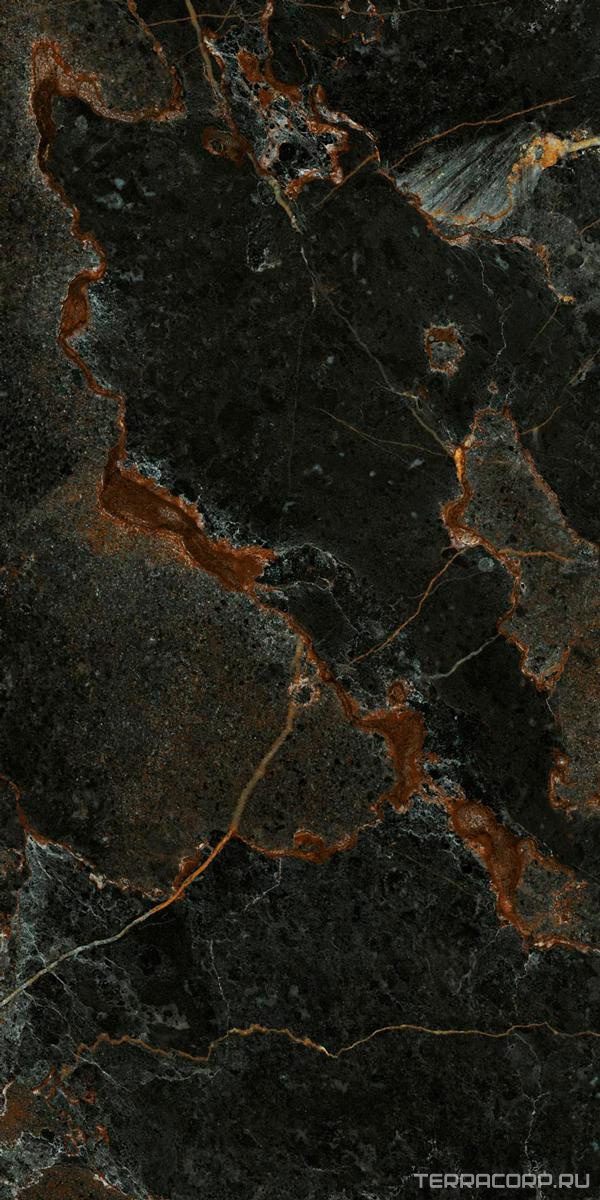 Керамогранит Benadresa Icaro Dark Pulido KL 60x120 Черный, фото 4