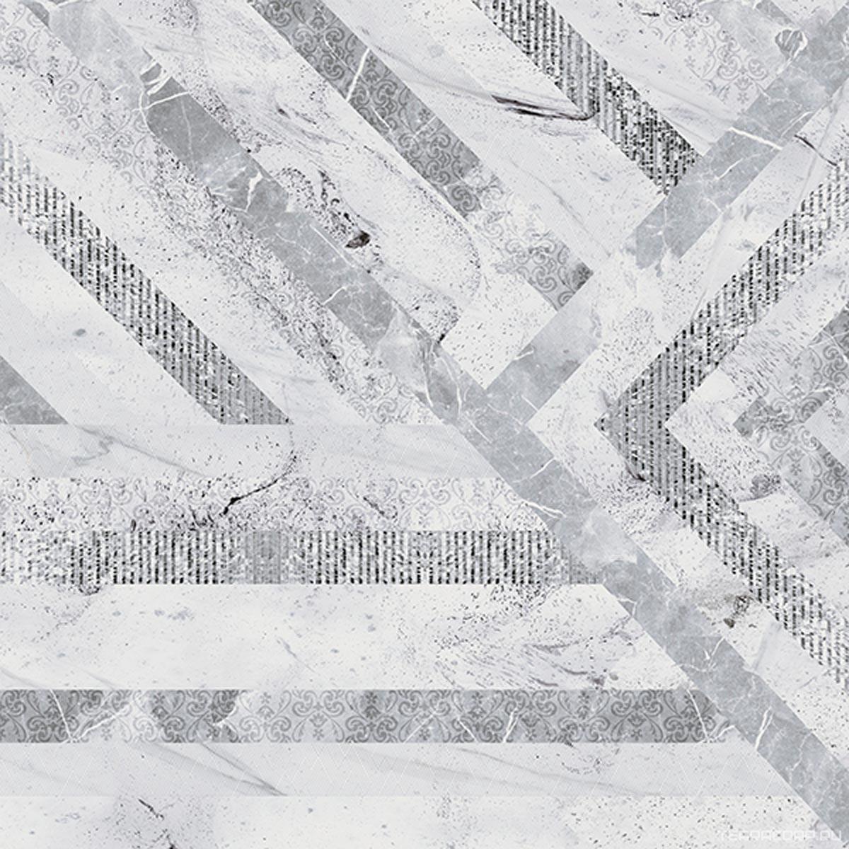 Керамогранит Gracia ceramica Inverno Керамогранит white PG 02 ZZ60x60 Белый, фото 3