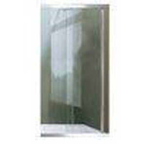 Дверь сдвижн 2-х секц д/ниши 113x121xh190см, (вход 47см),  (прав/лев), д/бок стенки/в нишу, (проф/хром, стекло прозрач StarClean)  ZZ Samo New Cee B7214  ULU TR