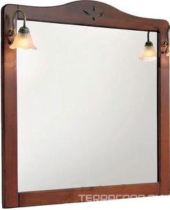 Зеркало 98хh112см, в деревянной раме, (цв.Noce),  ZZ Cezares Andama AN.SP.103