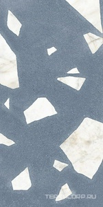 Керамогранит Ergon Medley Blue Rock nat.rett.ZZ30x60 Голубой 