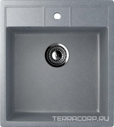 Мойка кухонная Ulgran U-406-342 графитовая| 50x44x19