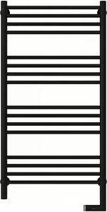 Полотенцесушитель " 2.0" 1000x500 мм, прямая перекладина, электрический, пульт справа, в компл. 4 телескоп.кроншт. цвет черный ZZ Сунержа Богема 31-5205-1050