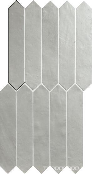Керамическая плитка APE Ceramica Switch Off Grey Matt 4,3x24,3 Серый, фото 4
