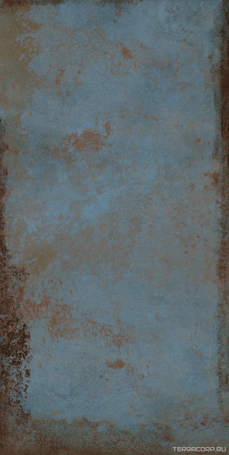 Керамогранит Pamesa Alloy Azzurro decorstone 60x120 Голубой, фото 5