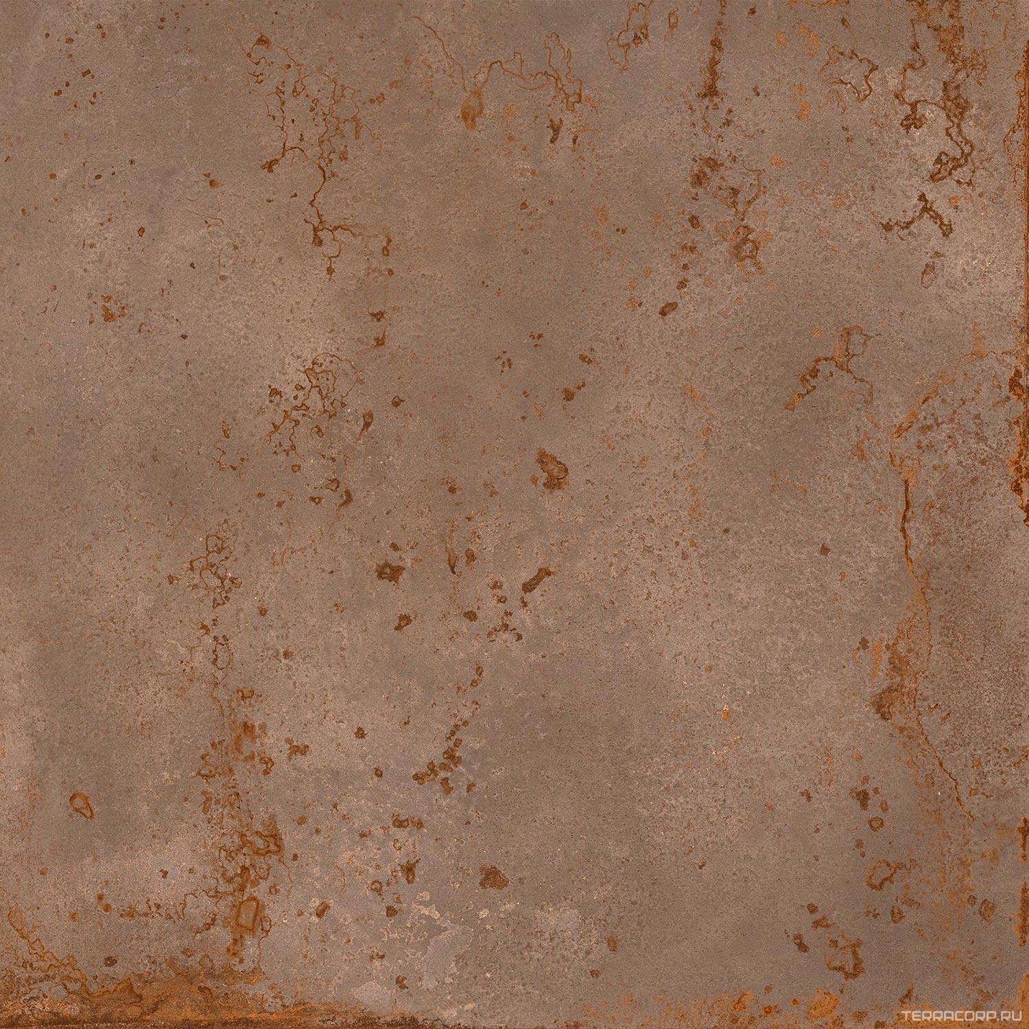 Керамогранит Gardenia Orchidea OXIDE Oxide Brass ZZ80x80 Коричневый, фото 4