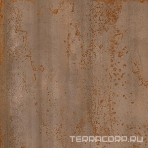 Керамогранит Gardenia Orchidea OXIDE Oxide Brass ZZ80x80 Коричневый 