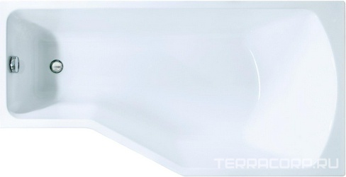 Акриловая ванна Marka One Convey R 150x75, с ножками| 150x75x43