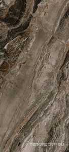 Керамогранит Florim Magnum Prexious of REX Dream Arabesque Matte 120х280 Коричневый 