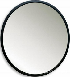 Зеркало кругое d-77 см, в металлическом профиле, цв.черный XX